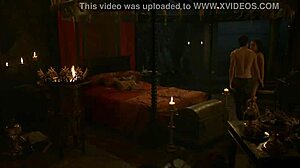 Carice van wood和Melisandres在权力的游戏中热辣的性爱场景