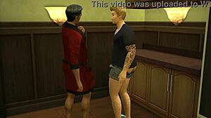 Sims 4 Wicked Whims offre un bollente trio gay con il suocero